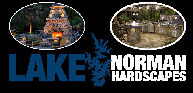 Hardscape project built by Lake Norman Hardscapes in the Lake Norman, NC area