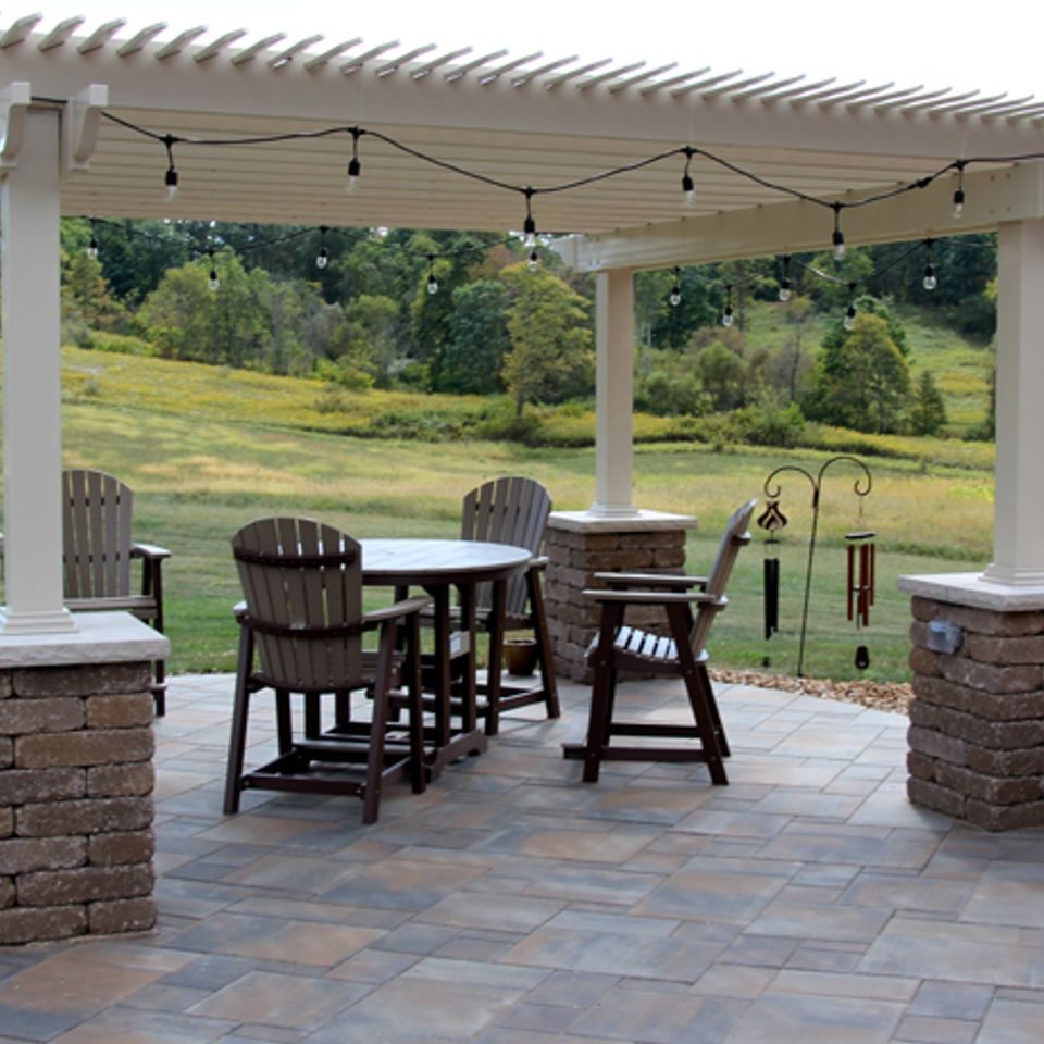 Hardscape project built by Lake Norman Hardscapes in the Lake Norman, NC area