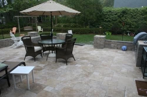 Hardscape project built by Lake Norman Hardscapes in the Lake Norman, NC area