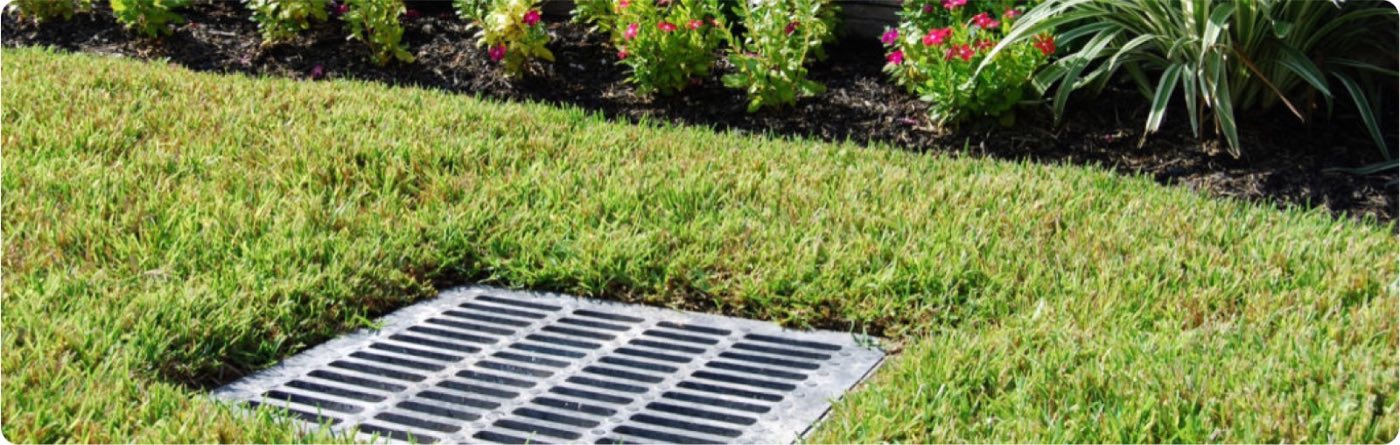 Yard drainage built by Lake Norman Hardscapes in the Lake Norman, NC area