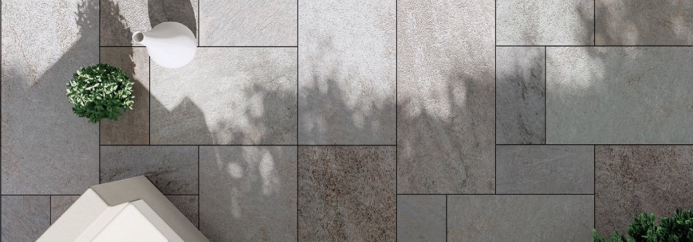 Porcelain paver patio built by Lake Norman Hardscapes in the Lake Norman, NC area